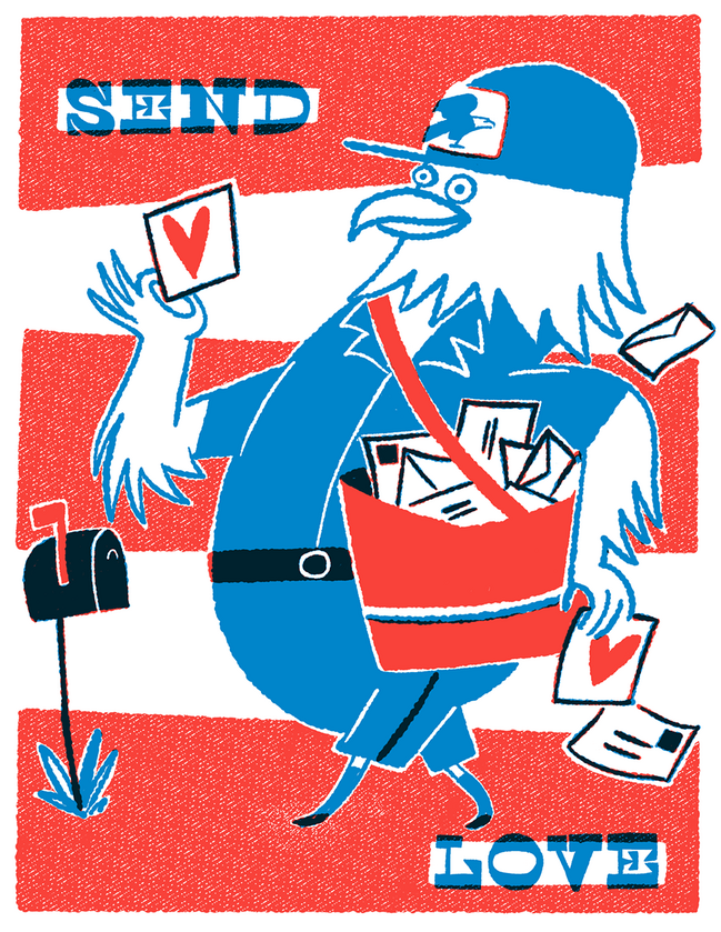 USPS postcards (2020)