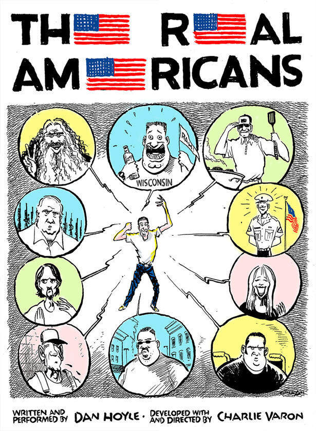 The Real Americans by Jack Ohman (2011)